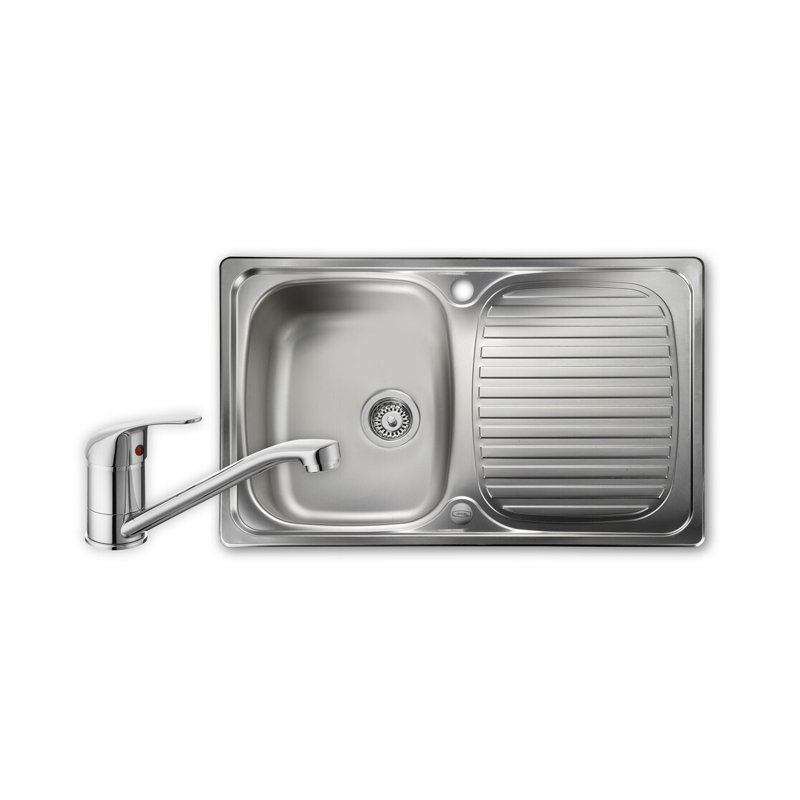 Linear 800 x 508mm Single Bowl Pack - TMO40