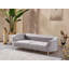 Canapé et fauteuil d'appoint Kanka, gris-678294110