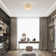 Bhagipuri Linen Blend Semi Flush Mount