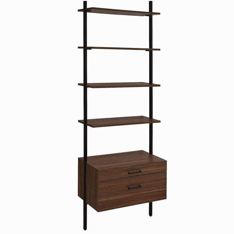 4-shelf Storage Wall Bookshelf