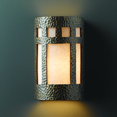 Blandinsville Ceramic Flush Mounted Sconce