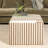 Wool Kilim Upholstered Coffee Table Ottoman-1625185683