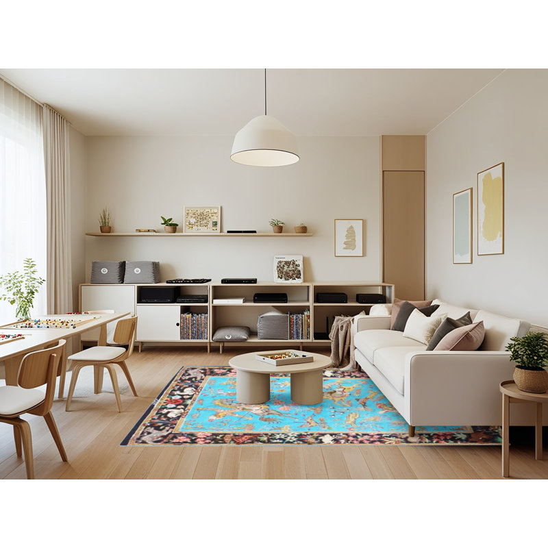 Indoor Rug, Rectangle 7' x 9'