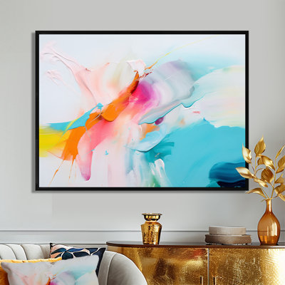 Miami Sunset Celebration II - art mural abstrait