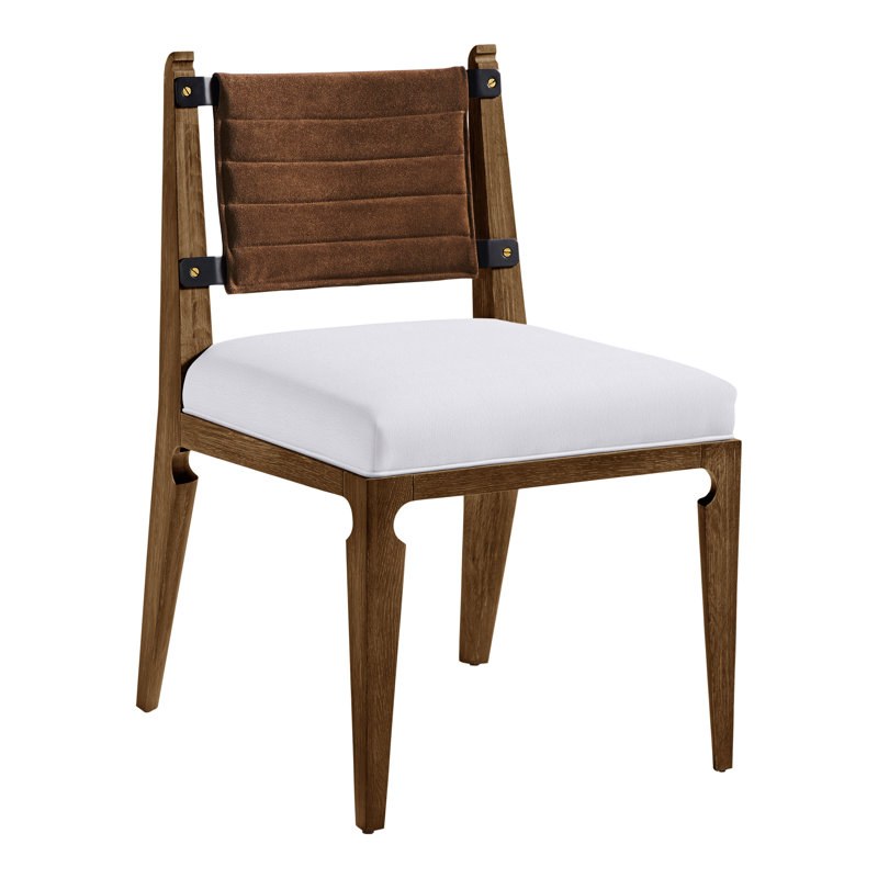 Thom Filicia Home Gifford Side Chair, Havana, Navada Snow