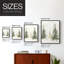 «Christmas Holiday Art» CECXCI, reproduction d'art encadrée - bois massif-265409560-265409563