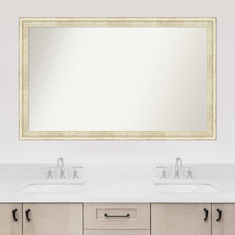 Miroir mural pour salle de bain Country, Rectangle, H 31,5 po x l 50,5 po