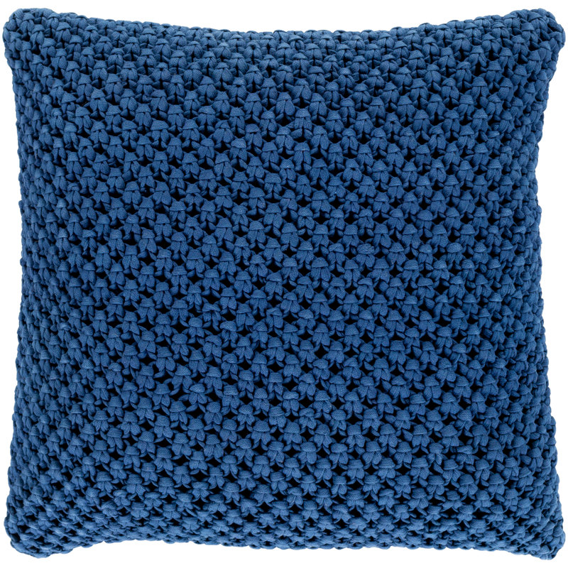  Square Cotton Pillow Cover, 22" x 22"