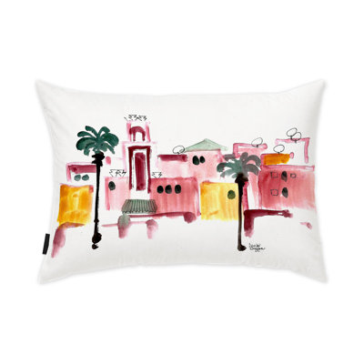 Housse et insert de coussin rectangulaire africain 