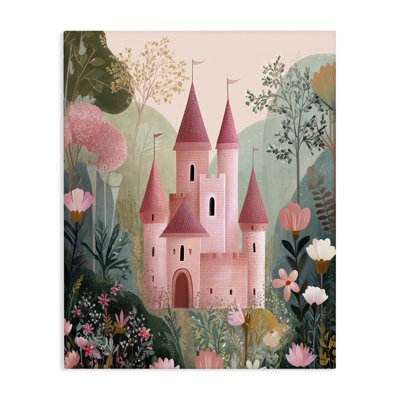 Castle For A Princess Canvas, design by Christine Simpson Art