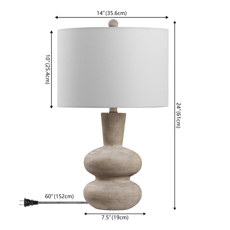 Lampe de table Matheo 24 po