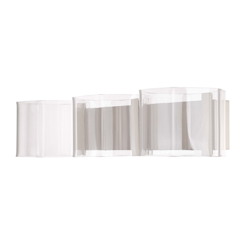 Kunz Vanity Light, Brushed Nickel