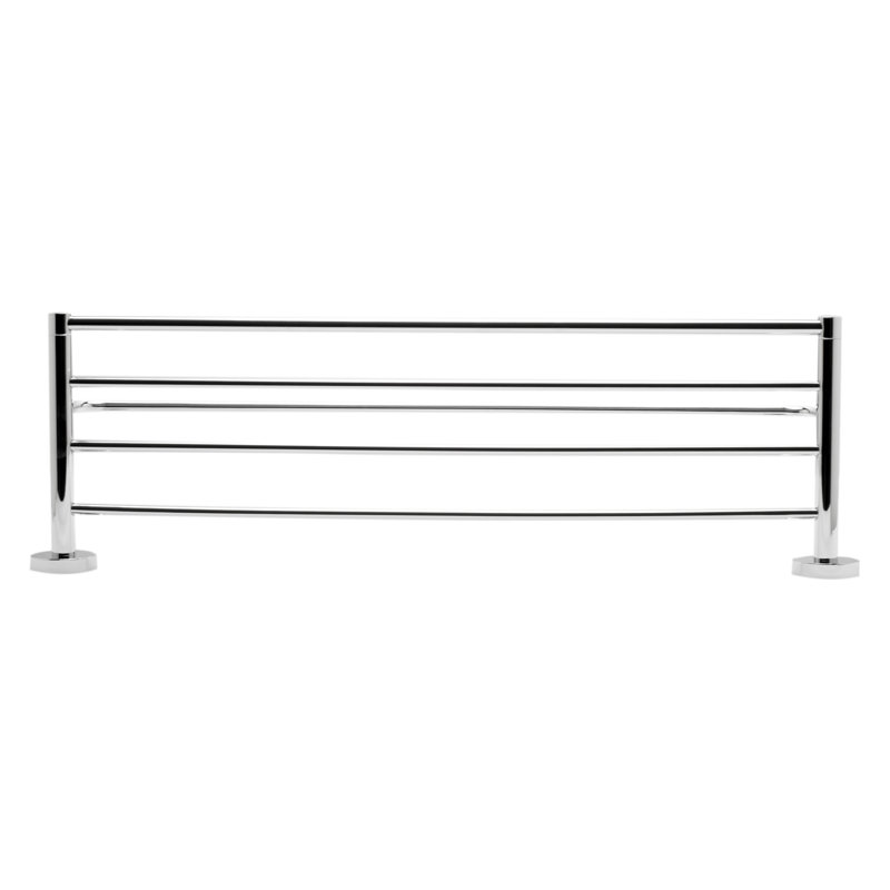 ALFI brand AB9538-PC Polished Chrome 26 inch Towel Bar & Shelf Bathroom Accessory, Polished Chrome