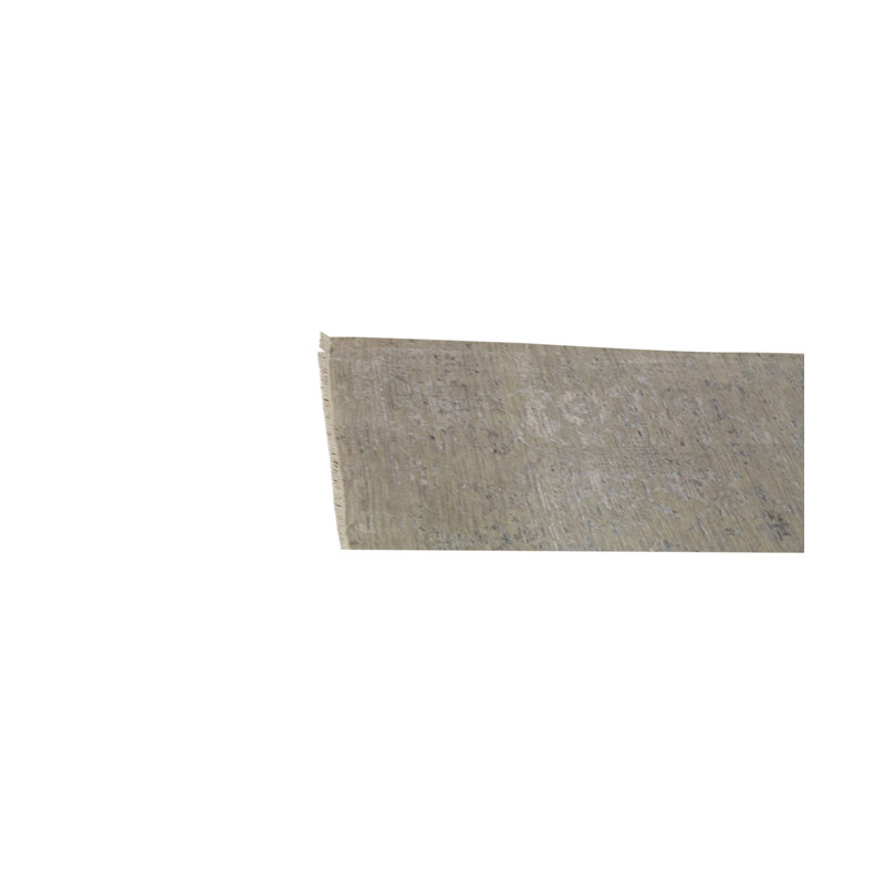 Hand-Knotted High-Quality Silver and Gray Area Rug