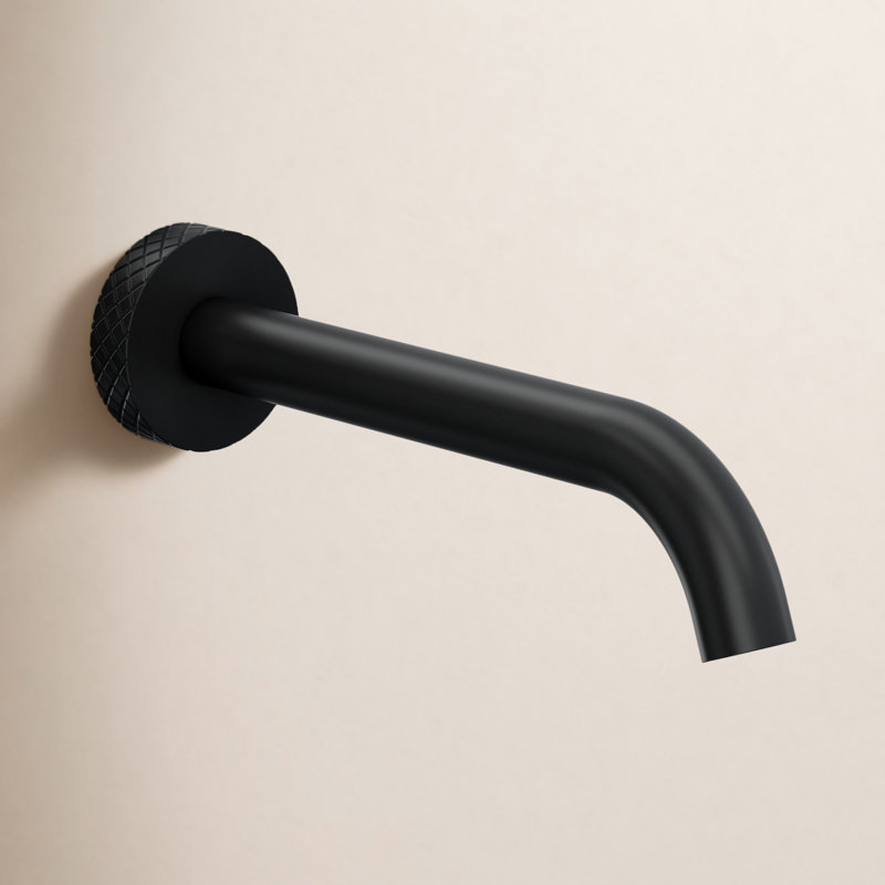 Tenerife™ Wall Mount Tub Spout, Matte Black