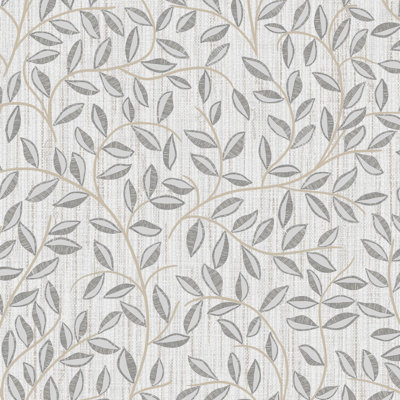 Linden 32cm x 52cm Textured Metallic Finish Wallpaper Roll