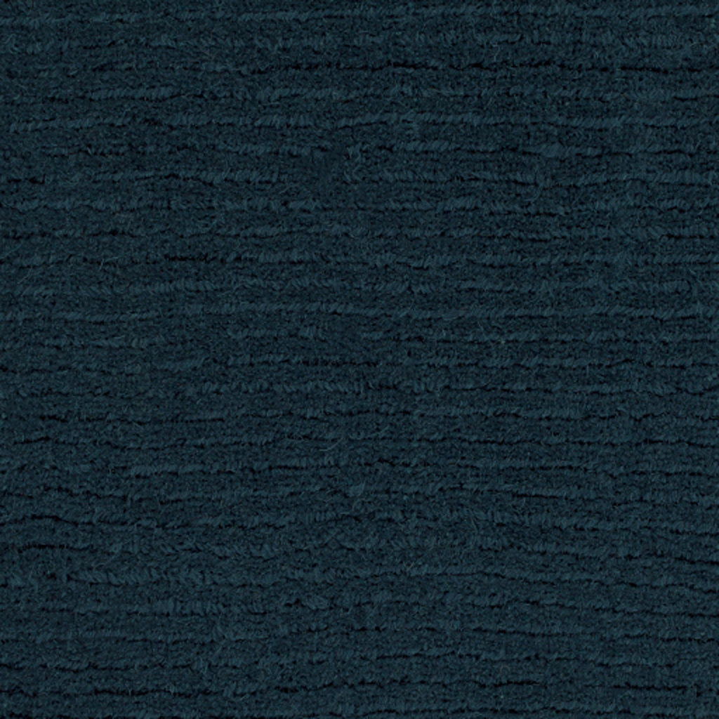 Crowe Dark Blue Hand-Woven Wool Rug, Runner 2'6" x 8'