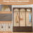 74.8" H 3-In-1 Hall Tree With Bench, Farmhouse Bench With 8 Retro Hooks And 3 Drawers, Rustic Entryway Coat Rack For Hallway, Entryway, Living Room, Dark Walnut-1727811843