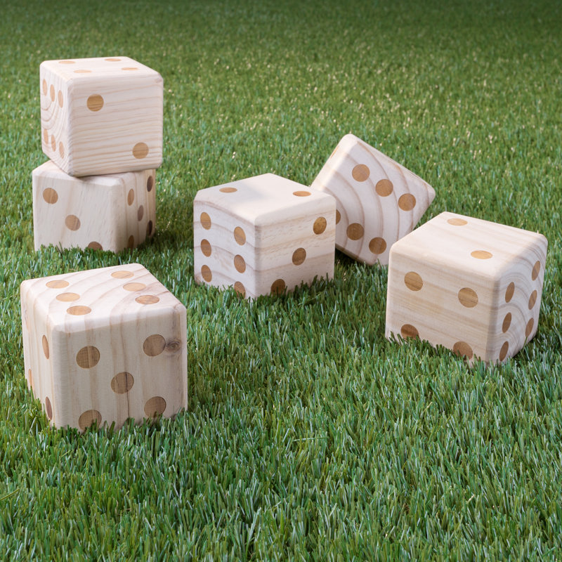 Hey! Play! Solid Wood Cornhole Set with Carrying Case