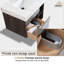 Ensemble de meuble-lavabo mural simple 30 po-50806871