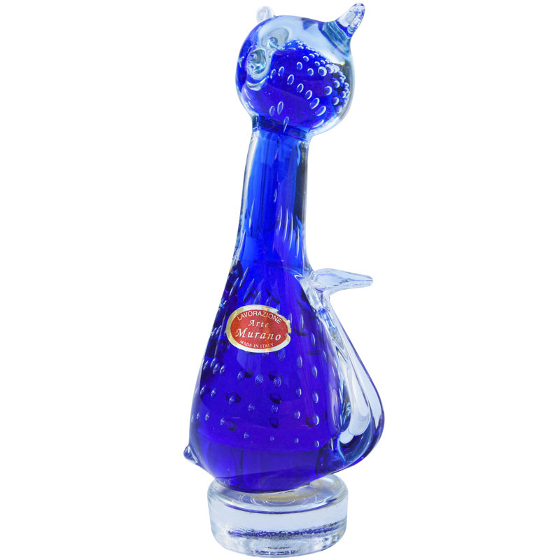 Murano Handmade Glass Animals Decorative Object