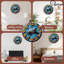 Horloge murale requin