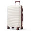 Ensemble de valises de voyage en PP de qualité supérieure, ensemble de valises à verrou TSA 3 pièces avec des tailles de 20, 24 et 28 pouces avec des roues pivotantes à 360 °