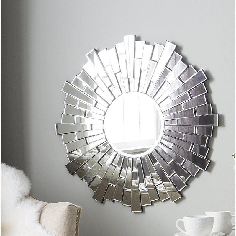 Covert Wood Flat Wall Mirror