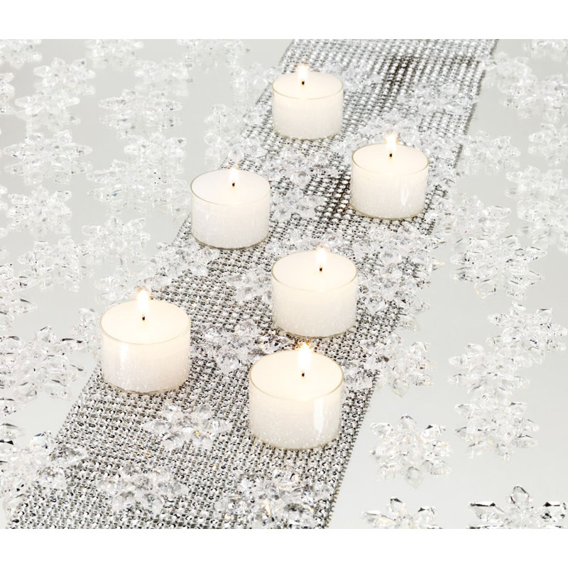 Ensemble de 16 bougies Maxilights-Greenight, H 1,5 po x l 1,5 po x P 1,5 po, Blanc, 50