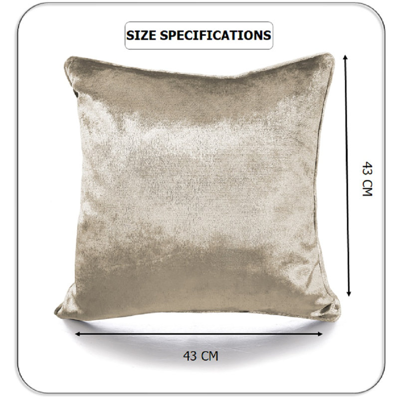 Aspinwall Square Cushion Cover, Beige
