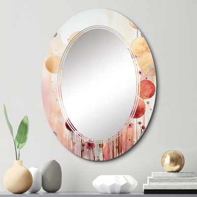 Heratio - Miroir mural moderne ovale