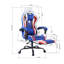 Hashtag Home Ryde Adjustable Reclining Ergonomic Swiveling PC & Racing Game Chair with Footrest-1054564008