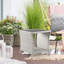 Jlayah Square Wood Wicker Outdoor Side Table , 17.7'' in. W 17.7'' in. D-1590835147