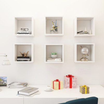 Glenne 6 Piece Square Cube Shelf