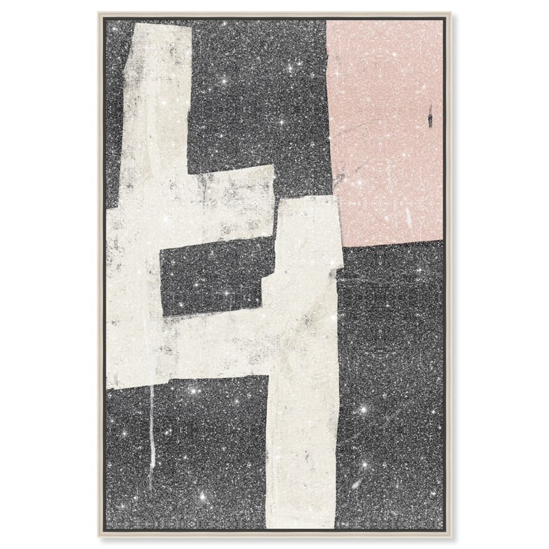 Placed Together II Print by Oliver Gal, 25"H x 37"W, Silver Floater Frame