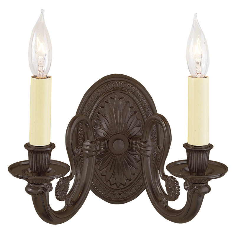 Candle Wall Light, Oil Rubbed Bronze