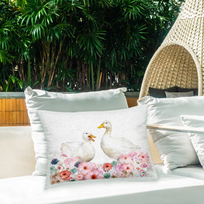 Coussin intérieur/extérieur Floral