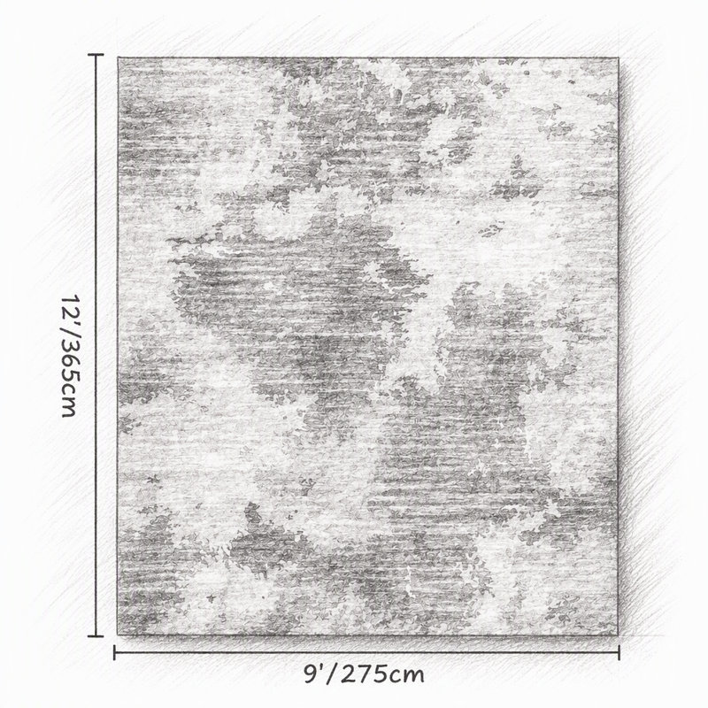 Tapis Crystal Beige, Rectangle 108,02 po x 144,02 po