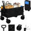 Cheswick Metal Oxford Fabric Garden Carts-211152758-210915430