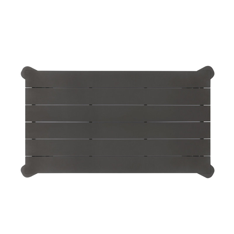 Soho Outdoor Metal Coffee Table-Bronze