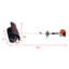 Balai mécanique à essence - Moteur 2 temps 52cc (1 700 W haute puissance), brosse en nylon de 21 x 10 po (conforme EPA), poignée incurvée ergonomique de 79,5 po, détachable léger pour neige / sable / feuilles (allées / trottoirs)