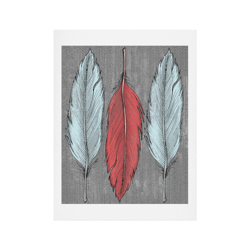 « plumes », impression, H 14 po x l 11 po x P 0,13 po