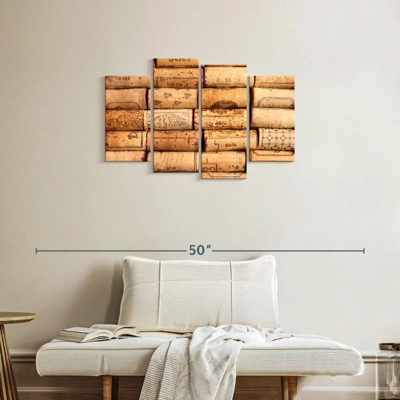 Yarlin Wine Bottle Corks, 22'' H x 36'' W
