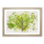 Lines of the Leaf Watercolour - Picture Frame Graphic Art Print-56738692-56738697