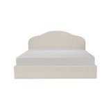 Maggie King Storage Bed Cream