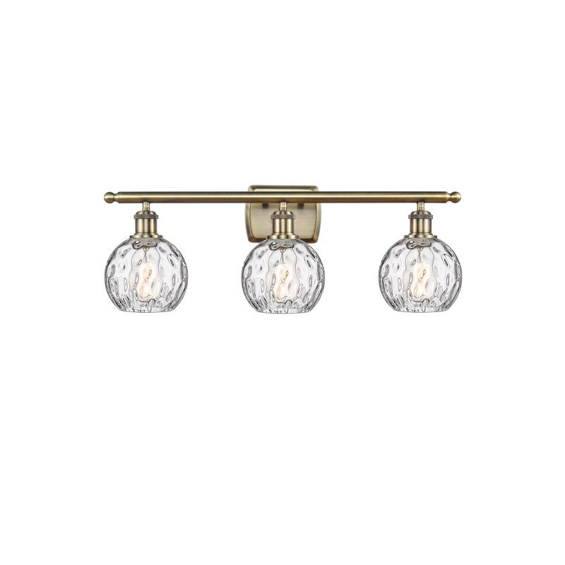 Cindi 3 - Light Vanity Light, Antique Brass, LED