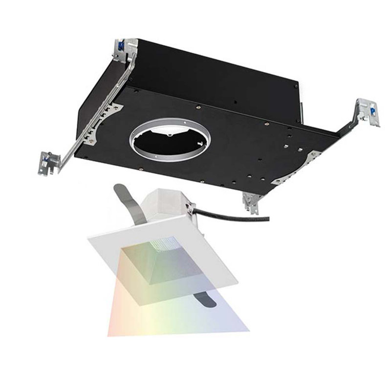 Ensemble d'éclairage DEL rétroéclairé 5,25 po 2700K Remodel Aether, Brume / blanc