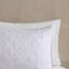 Couvre-lit réversible blanc pour très grand / très grand lit - 3 pièces, en microfibre et de qualité supérieure, lavable à la machine en microfibre, rembourré, luxueux,