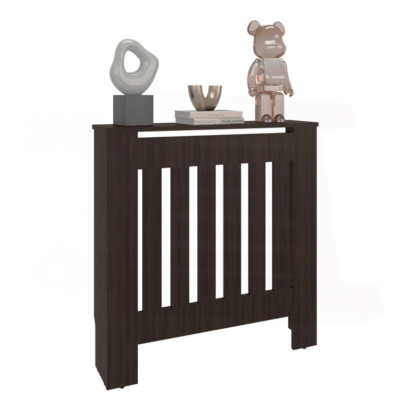 Couvercle de radiateur avec rangement Rio, espace, conception écoénergétique, noyer teint, Walnut