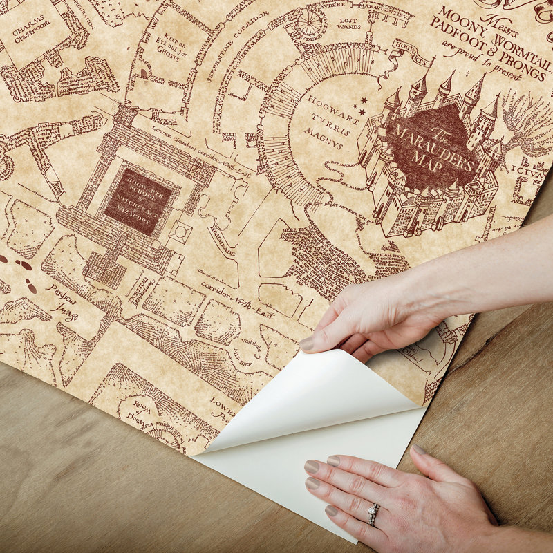 Papier peint adhésif Harry Potter Marauder Map